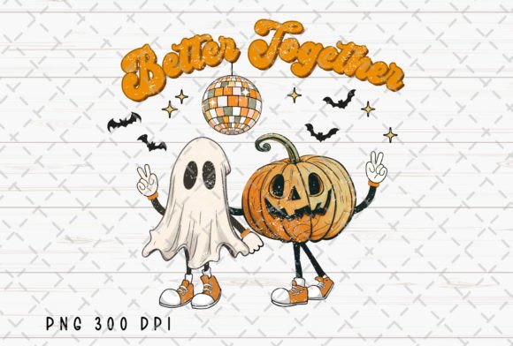 Better Together Pumpkin Ghost Halloween: A Designer's Guide to This Festive PNG