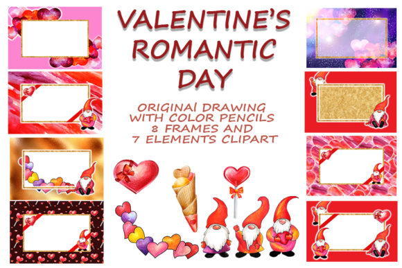 Frames, Elves, and Hearts: A Hand-Drawn Toolkit for Romantic Day Design