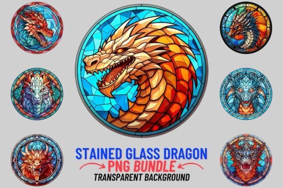 Stained Glass Dragon Sublimation: Unlocking Digital & Print Magic